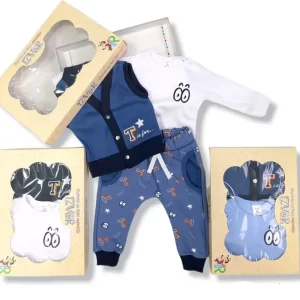 Bebi muški trodelni komplet 889